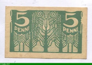 5 Penni Vert