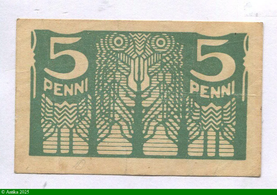 5 Penni Vert