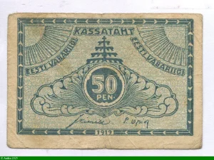 50 Penni Bleu