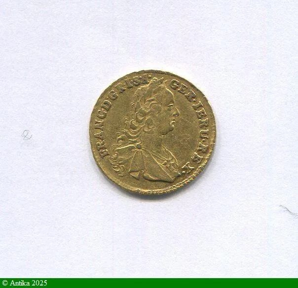 DUCAT FRANCOIS Ier 1745-1765 Karllourg 3,42 gr RARE