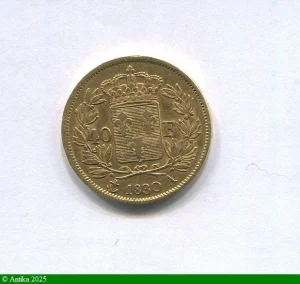 40 FRANCS OR
