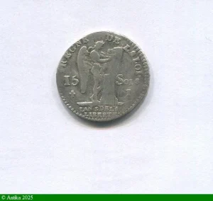 15 SOLS FRANCOIS, An 3 à 5 LOUIS XVI