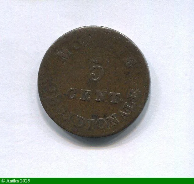 5 CENTIMES LOUIS XVIII