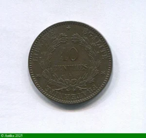 10 CENTIMES CERES