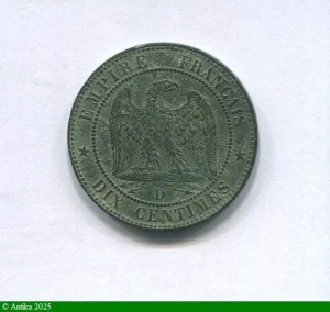 10 CENTIMES NAP III T.N