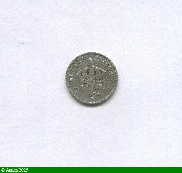 20 CENTIMES NAP III T.L Petit MODULE