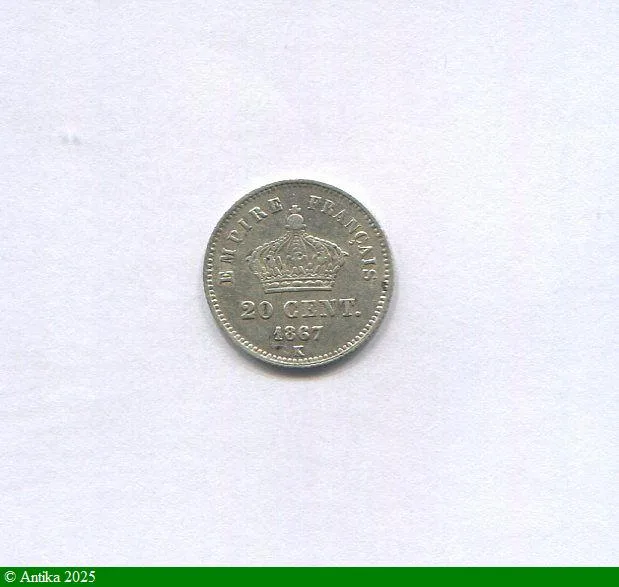 20 CENTIMES NAP III T.L G.M