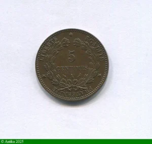 5 CENTIMES CERES