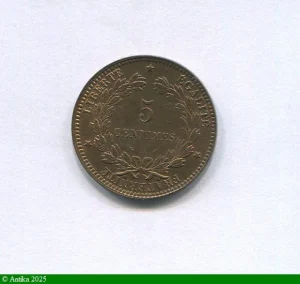 5 CENTIMES CERES