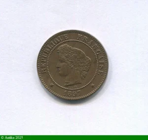 5 CENTIMES CERES