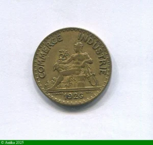 2 FRANCS CHAMBRE DE COMMERCE