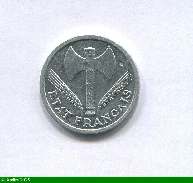 2 FRANCS BAZOR Aluminium