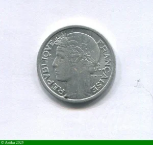 2 FRANCS MORLON Aluminium