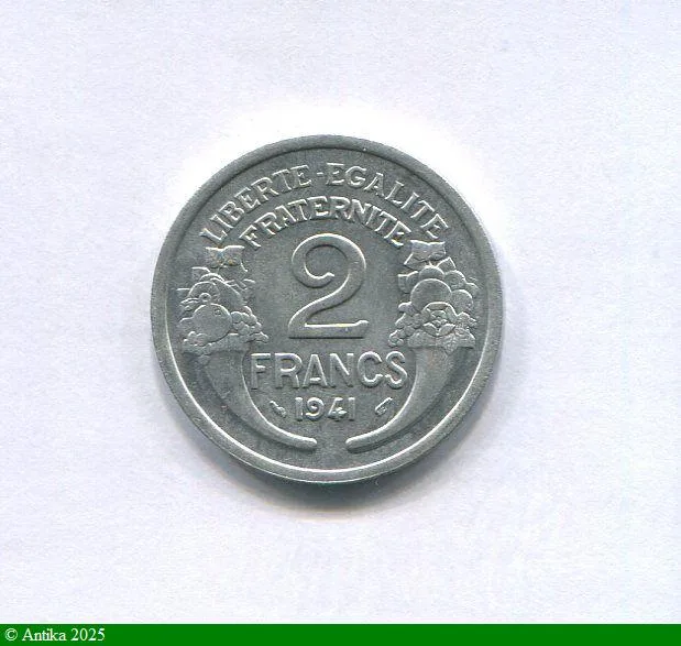 2 FRANCS MORLON Aluminium