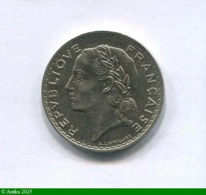 5 FRANCS LAVRILLIER Nickel