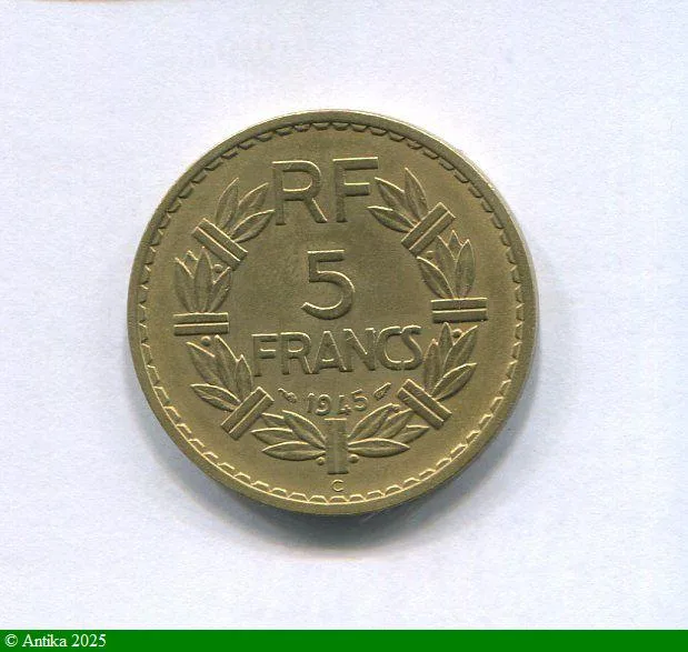 5 FRANCS LAVRILLIER Bronze-Alu