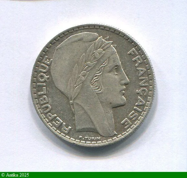 20 FRANCS TURIN Argent