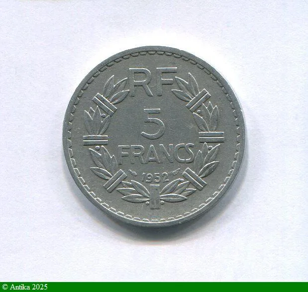 5 FRANCS LAVRILLIER Aluminium