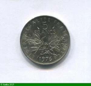 5 FRANCS SEMEUSE Cupro-nickel