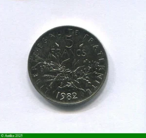 5 FRANCS SEMEUSE Cupro-nickel