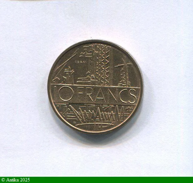 10 FRANCS MATHIEU Cupro-Nickel-Alu