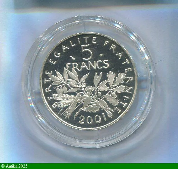 5 FRANCS SEMEUSE EPREUVE Argent