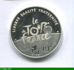 1 1/2 EURO ARGENT MONNAIE DE PARIS 100 ans Tour CHAMPS ELYSEES