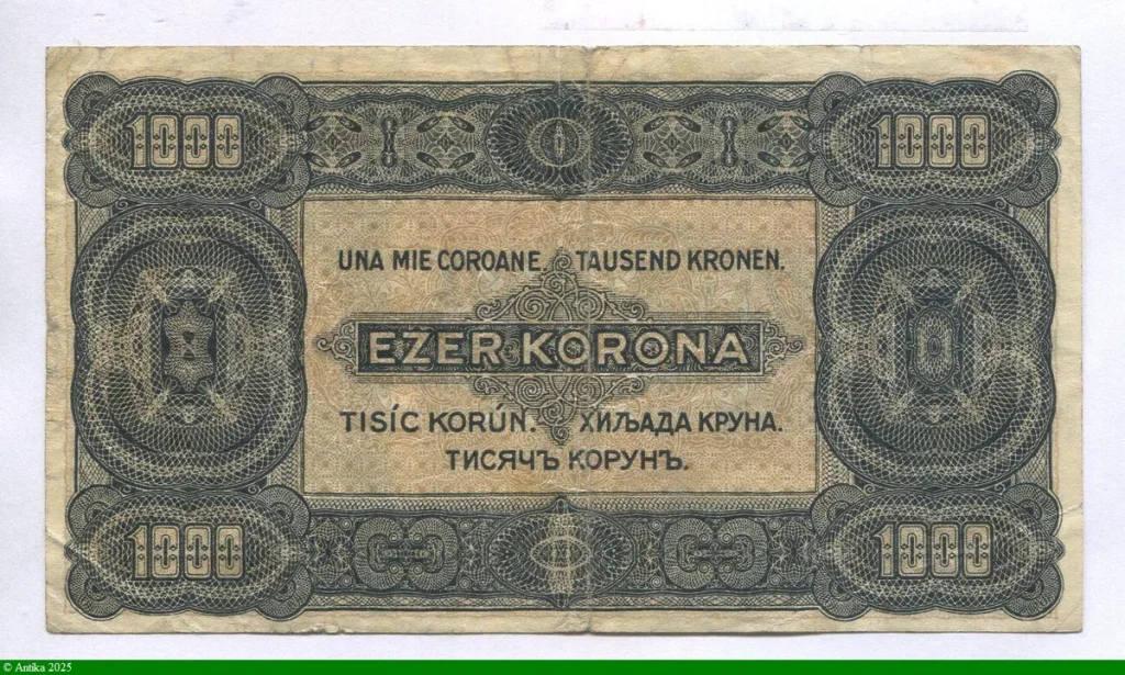 1000 Korona Szent István Király