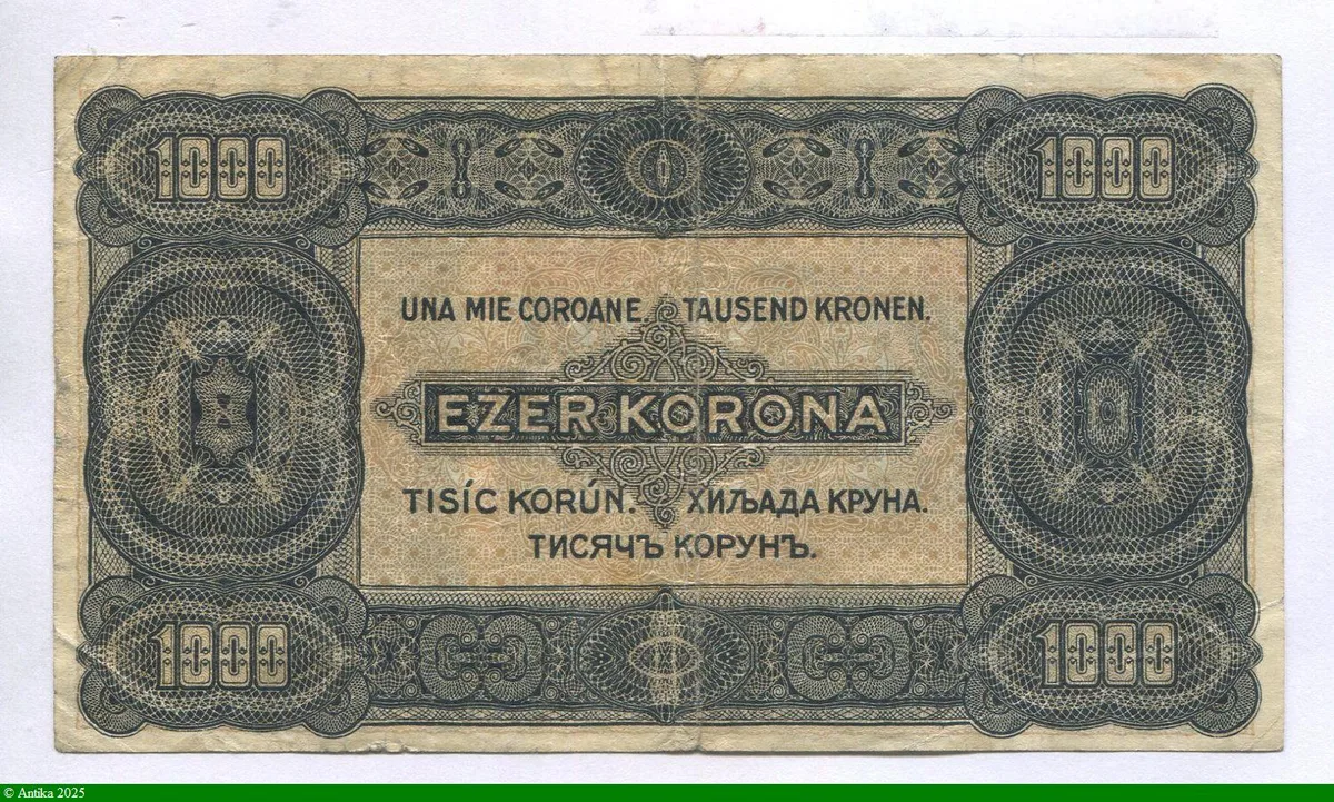 1000 Korona Szent István Király