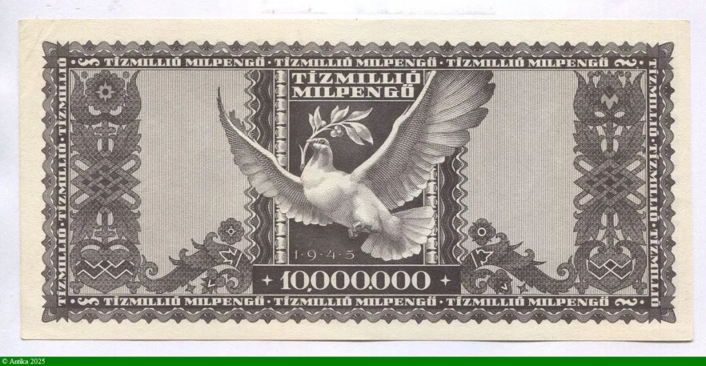 10 000 000 Pengo Portrait de Lajos Kossuth