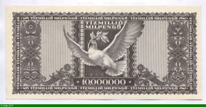 10 000 000 Pengo Portrait de Lajos Kossuth