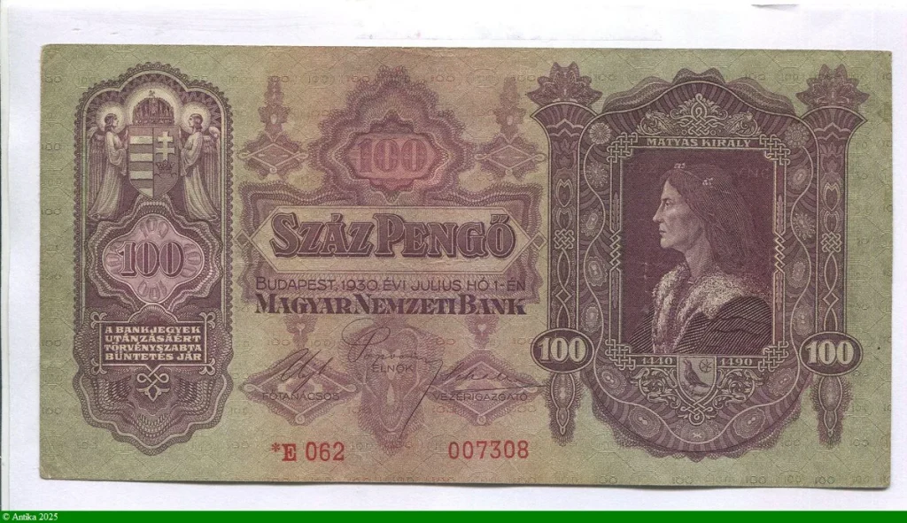 100 Pengo Szent István Király * *