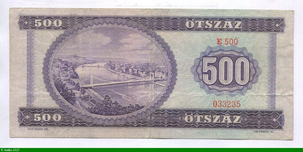 500 Forint Ady Endre