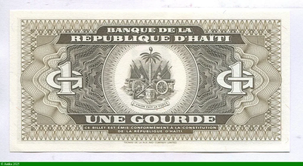 1 Gourde Toussaint Louverture