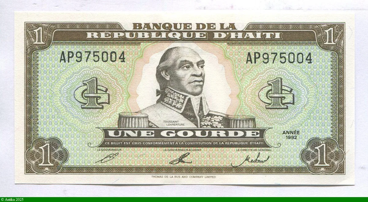 1 Gourde Toussaint Louverture