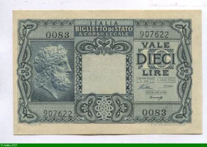 10 Lire Jupiter