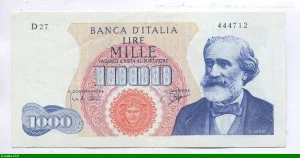 1000 Lire G.Verdi