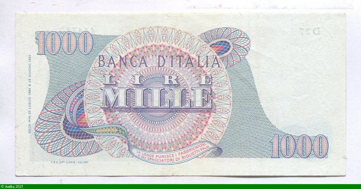 1000 Lire G.Verdi