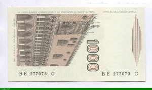 1000 Lire Marco Polo