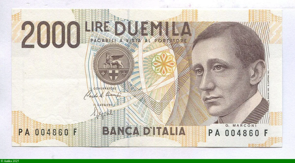 2000 Lire G.Marconi