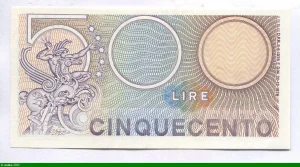 500 Lire Mercure