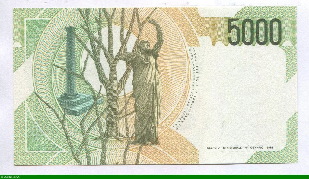 5000 Lire V.Bellini