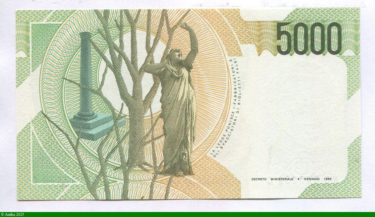 5000 Lire V.Bellini