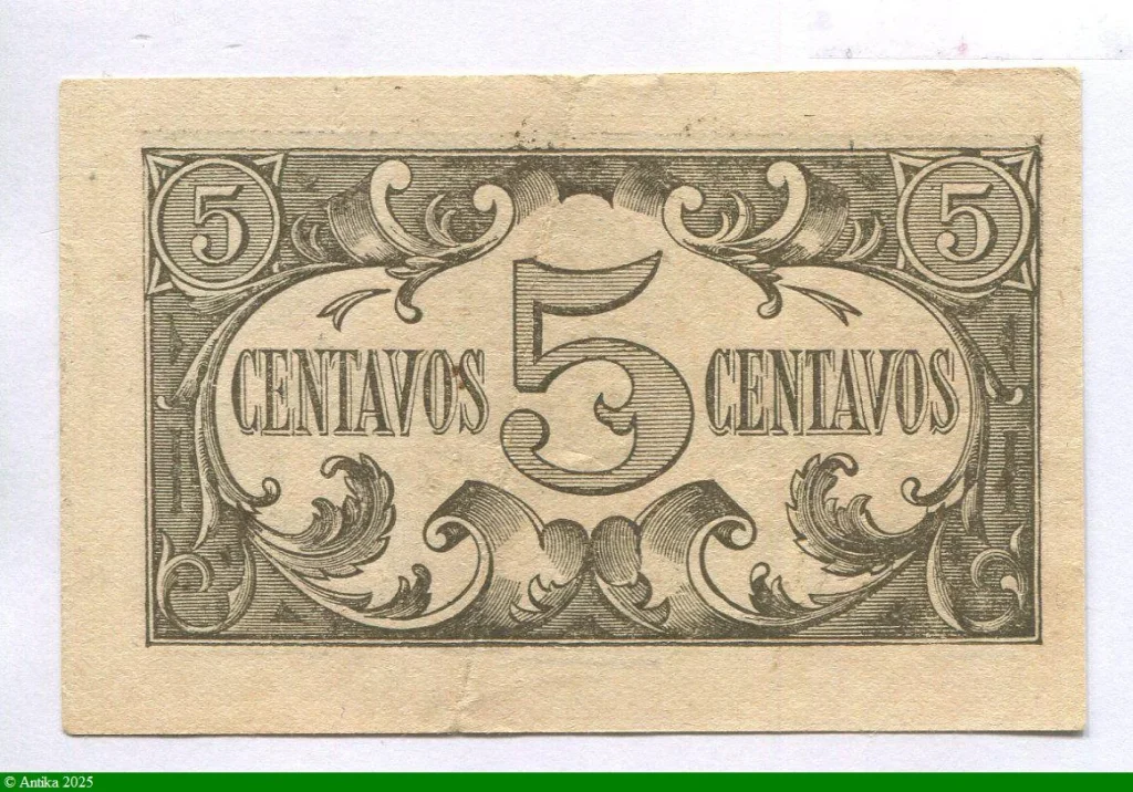 5 Centavos Casa da Moeda (Décret 5.4.1918)