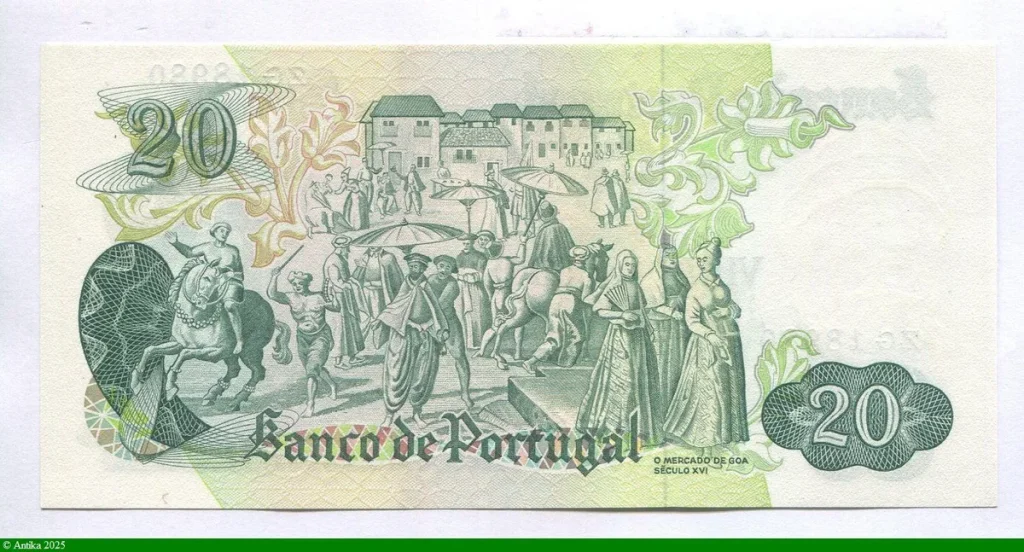 20 Escudos Garcia de Orta