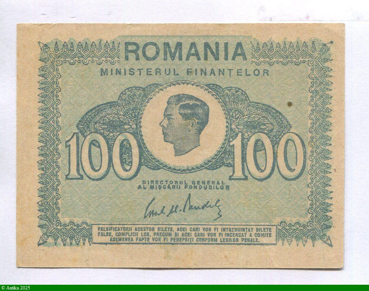 100 Lei Portrait du roi Mihai I * *