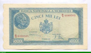5000 Lei Trajan & Décébal