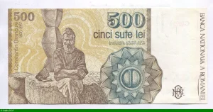 500 Lei Constantin Brancusi