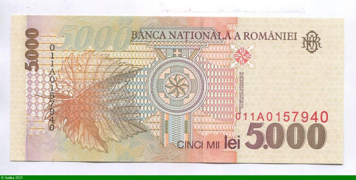 5000 Lei Lucian Blaga