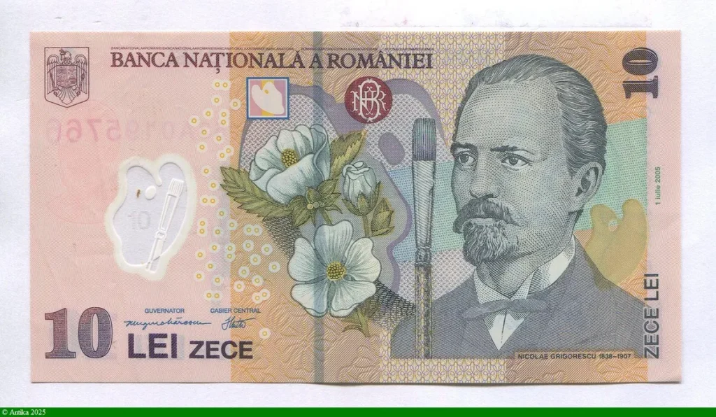10 Lei Nicolae Grigorescu